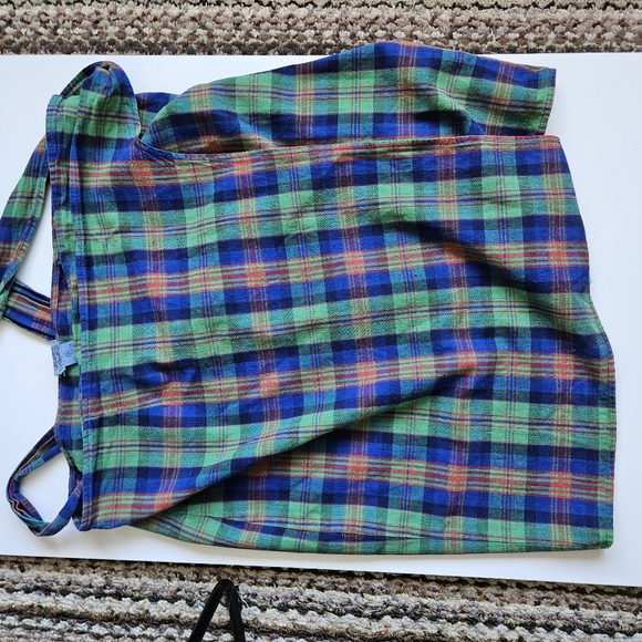 Vintage Cambridge dry goods plaid wrap skirt - Picture 7 of 8